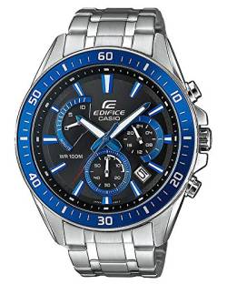 Casio Edifice Herren Massives Edelstahlgehäuse und Edelstahlarmband Uhrenarmband EFR-552D-1A2VUEF von Casio Edifice