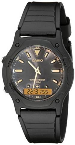 Casio Herren AW49HE-1AV Ana-Digi Dual Time Armbanduhr von Casio Watches
