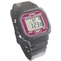 CASIO Digitaluhr Casio LA-20WH-4ADF Damen Uhr Digital Violett Armbanduhr, (1-tlg) von Casio