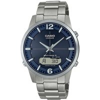 CASIO Solaruhr, Casio Herren Uhr mit Solar Funk, Titanarmband LCW-M170TD-1AER von Casio