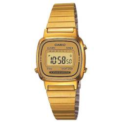 Casio Collection Damen Retro Armbanduhr LA670WEGA-9EF von Casio