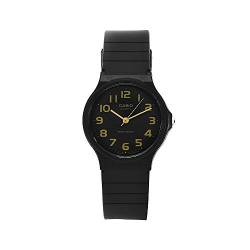 Casio Herren-Armbanduhr MQ24-1B2, Kautschuk, Quarzuhrwerk, schwarzes Zifferblatt von Casio