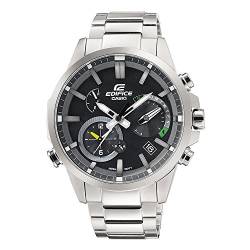 Casio Herren Chronograph Solar Uhr mit Edelstahl Armband EQB-700D-1AER von Casio