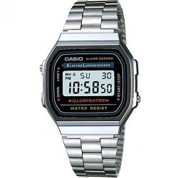 Casio Homme Uhr Digital Quartz mit Acier Armband A168WA-1YES von Casio