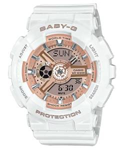 Casio Watch BA-110X-7A1ER, Weiß von Casio