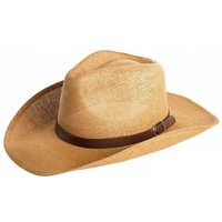 Caspar Cowboyhut HT009 Herren Hut mit braunem Gürtelband von Caspar