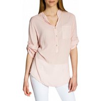 Caspar Shirtbluse BLU013 Damen Bluse gepunktet elegante 3/4 Arm Bluse Pünktchenbluse von Caspar