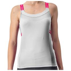 Castelli - Women's Bavette - Rad Singlet Gr L grau von Castelli