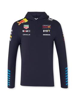 Castore Red Bull Racing F1 Herren 2024 Team Pullover Hoodie, Nachthimmel (Night Sky), X-Large von Castore