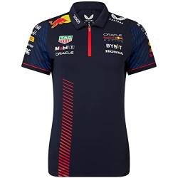 Red Bull Racing F1 Team Formula Damen-Poloshirt Offizielle Formel 1 - Blau - XS von Castore