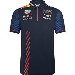 Red Bull Racing F1 Team Formula Kinder-Poloshirt Offizielle Formel 1 - Blau - 12 Jahre von Castore