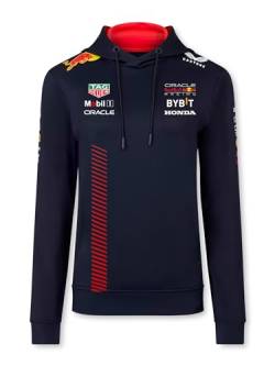 Red Bull Racing Offizieller Formel-1-Hoodie F1 Team Formula für Damen - Blau - L von Castore