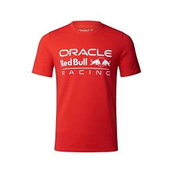 Red Bull Racing Offizielles Formel 1 F1 Team Logo Formel T-Shirt - Rot - S von Castore