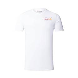 Red Bull Racing Offizielles Formel 1 F1 Team Logo Formel T-Shirt - Weiss - L von Castore