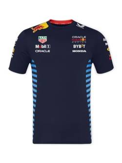 Red Bull Racing Set up T-Shirt 2024 (DE/NL/SE/PL, Alphanumerisch, L, Regular, Regular, Night Sky) von Castore
