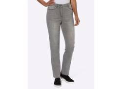 5-Pocket-Jeans CASUAL LOOKS Gr. 19, Kurzgrößen, grau (grey, denim) Damen Jeans 5-Pocket-Jeans von Casual Looks