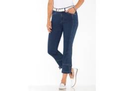 Bequeme Jeans CASUAL LOOKS Gr. 25, Kurzgrößen, blau (blue, stone, washed) Damen Jeans von Casual Looks