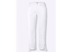 Bequeme Jeans CASUAL LOOKS Gr. 54, Normalgrößen, beige (ecru) Damen Jeans von Casual Looks