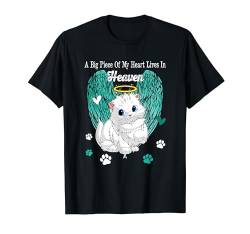 Heart Lives In Heaven Costume Persian Cat Memories Owner T-Shirt von Cat Vacations Costume