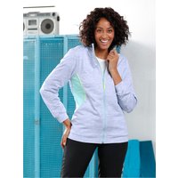 Witt Damen Sweatjacke, taubenblau-meliert von Catamaran Sports