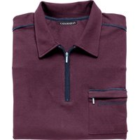 Sieh an! Herren Kurzarm-Poloshirt aubergine von Catamaran