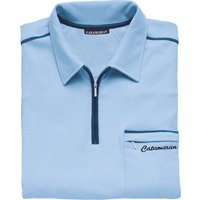 Sieh an! Herren Kurzarm-Poloshirt hellblau von Catamaran