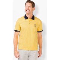 Witt Herren Kurzarm-Poloshirt, gelb von Catamaran