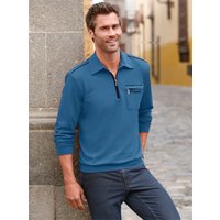 Witt Weiden Herren Langarm-Poloshirt jeansblau von Catamaran