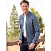 Witt Herren Strickjacke, dunkelblau-meliert von Catamaran