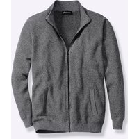 Witt Herren Strickjacke, grau-meliert von Catamaran