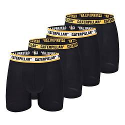 Caterpillar Herren 4er-Pack Comfort Core Boxershorts, Schwarz Multi, X-Large von Caterpillar