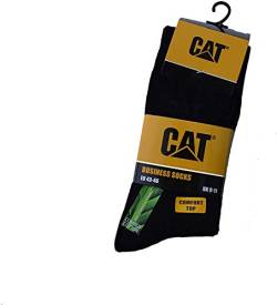Caterpillar Herren Business 5er-Pack Socken, Schwarz (Black), 43/46 von Caterpillar