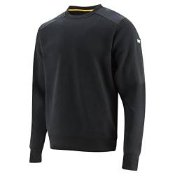 Caterpillar Herren Essential Pullover, Schwarz, XXL von Caterpillar