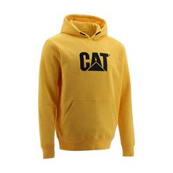 Caterpillar Hoodie Trademark gelb M von Caterpillar