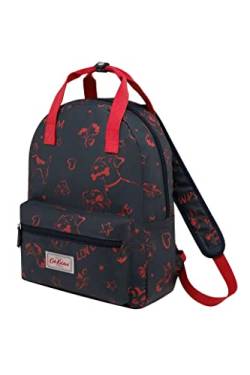 Cath Kidston Inky Stanley Rucksack mit Schlaufe zum Aufhängen, Wachstuch, Marineblau, marineblau, One size von Cath Kidston