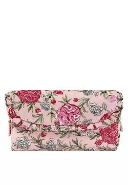 Cath Kidston Winding Rose Beauty Travel Organizer Roll Case Bag in Pink, senfgelb, Klassisch von Cath Kidston