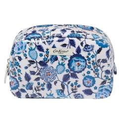 Cath Kisdston Make-up-Tasche, groß, mit Nelkenmuster, Marineblau von Cath Kidston