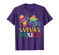 Viva Mexico Shirt Kinder Kleinkind Jungen Lustig Tanz Mexikanisch T-Shirt von Caticorn Shirt