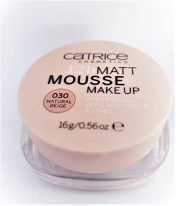 Catrice 12h Matt Mousse Make-up NR. 030 - NATURAL BEIGE 16 g von Catrice