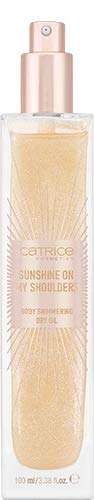 Catrice Tansation Sunshine On My Shoulders Body Shimmering Dry Oil, Nr. 010 Soft Gold, gold (100ml) von Catrice