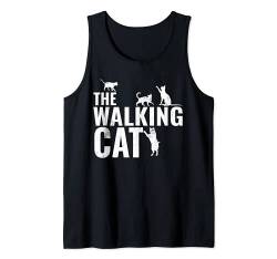 Katzen 365 The Walking Cat Funny Cat Lover Tank Top von Cats 365