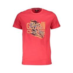 Cavalli Class Herren T-Shirt QXT61P JD060 02000 T-Shirt, rot, XXL von Cavalli Class