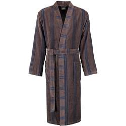 Cawö Bademantel Herren Kimono extraleicht 2508 Farbe Tabak Größe 48 von Cawö