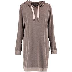 Cawö Home Hoodies Damen Kapuze Active Hoodie 820 Mocca-rosé - 32 M von Cawö