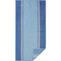 Sieh an! unisex Handtuch, bleu-gestreift von Cawö