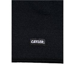 Cayler & Sons Unisex C&S Basic Beanie-Mütze, Black, one Size von Cayler & Sons