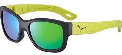 Cébé Unisex NIÑO S'TRIKE Sonnenbrille, Black Matte Lime/Zone Blue Light Filter von Cébé