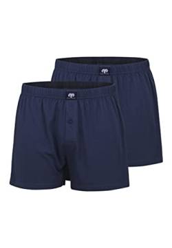 Ceceba Herren Boxershorts Shorts, 2er Pack, Blau (midnight blue 6979), Large (Herstellergröße: 6) von Ceceba