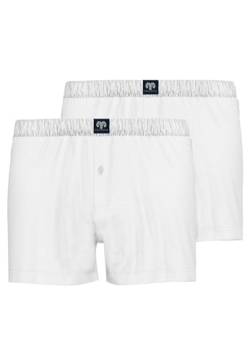 Ceceba Herren Boxershorts Shorts, 2er Pack, Weiß, 3XL (Herstellergröße: 9) von Ceceba