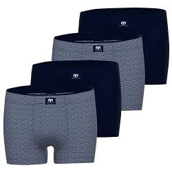 Ceceba Herren Pants Boxershorts | 4er Pack | 10185 (Navy Melange, 6XL) von Ceceba